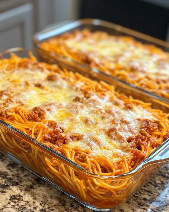 Baked Church Supper Spaghetti