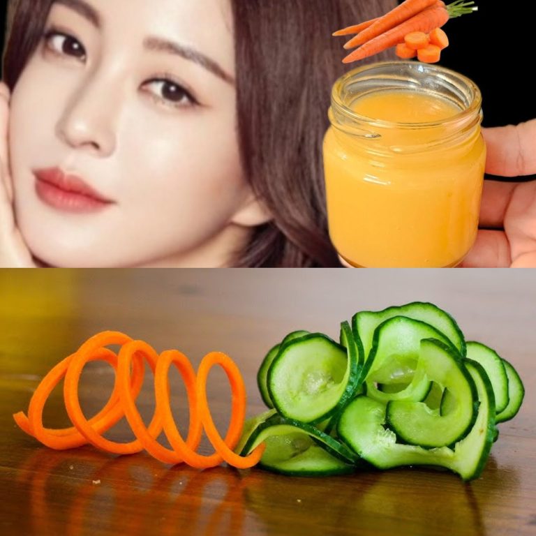 Vaseline, Carrot & Cucumber – Instantly Smooth Wrinkles in Just 3 Minutes! Even at 70!