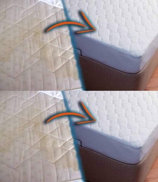 Yellowed mattress: this is how you give it a new lease on life. Interesting tips that will change your life.