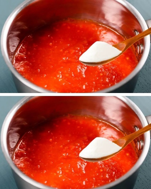 Discover the chef’s secret: the shocking result of adding baking soda to tomato sauce