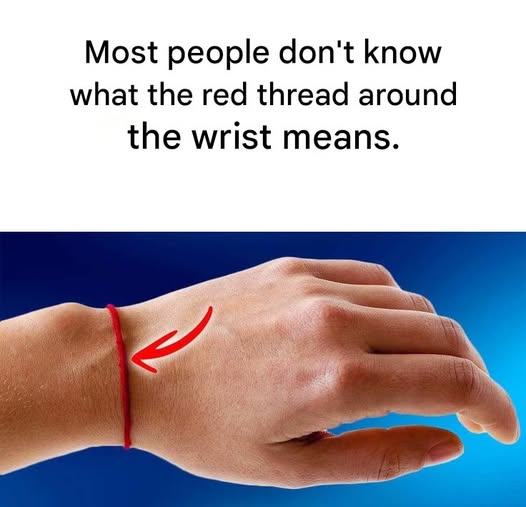 If You See Someone With A Red String On Their Wrist, Here’s What It Means