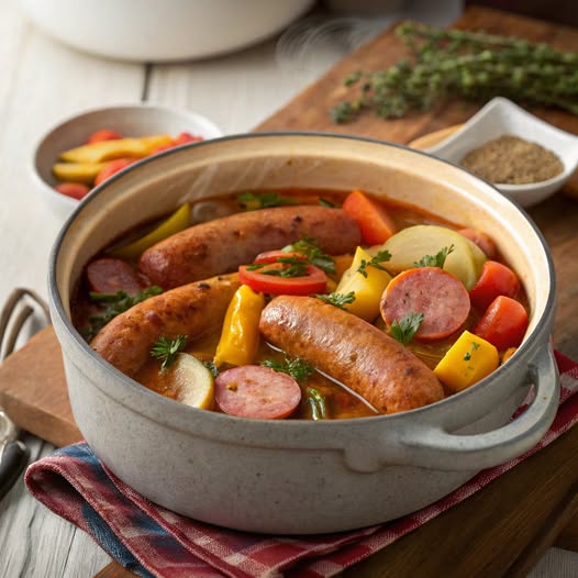 Sausage and Vegetable Stew: A Heartwarming Dish