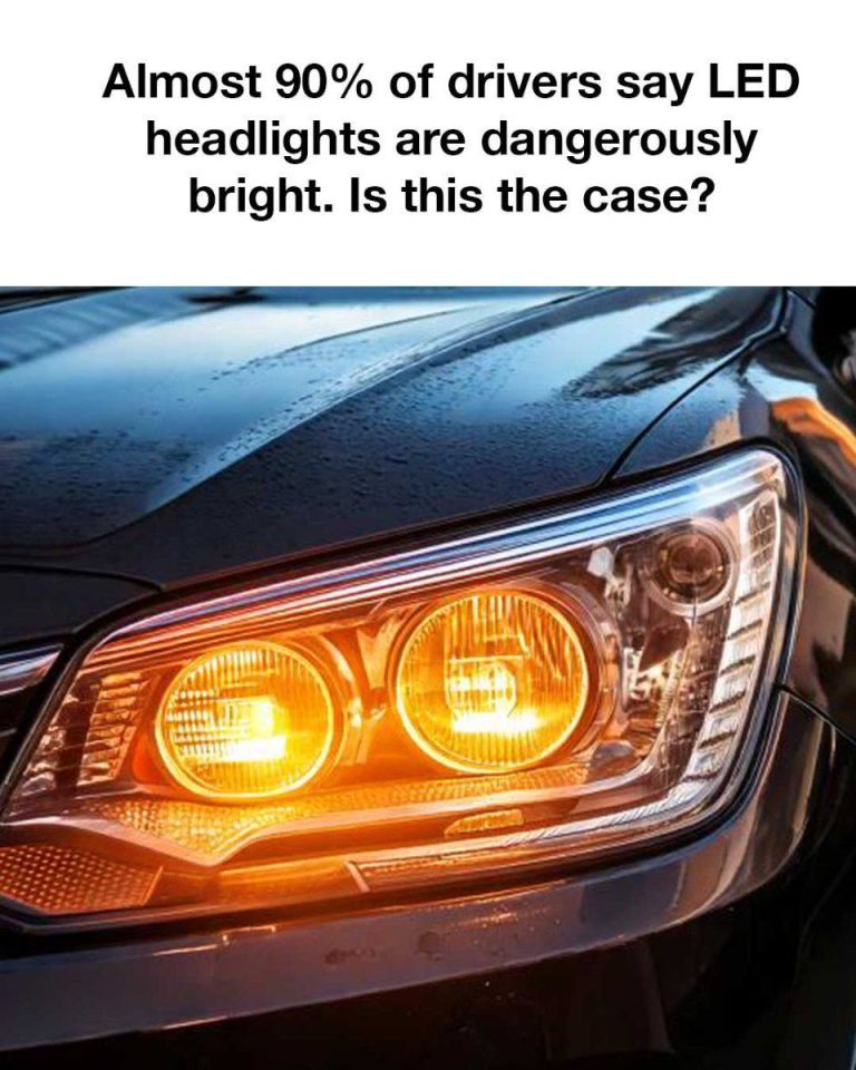 Are LED Headlights Too Bright?