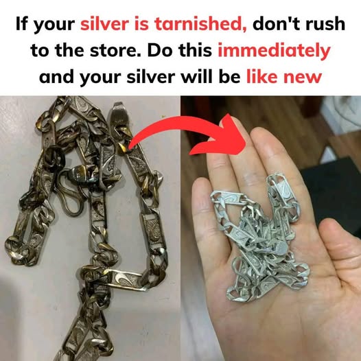 Do this immediately and your silver will be like new