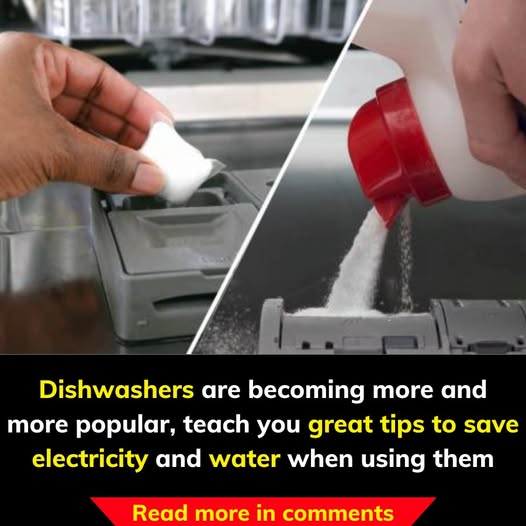 Teach you great tips to save electricity and water when using dishwashers