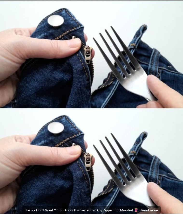 Tailors Don’t Want You to Know This Secret! Fix Any Zipper in 2 Minutes!