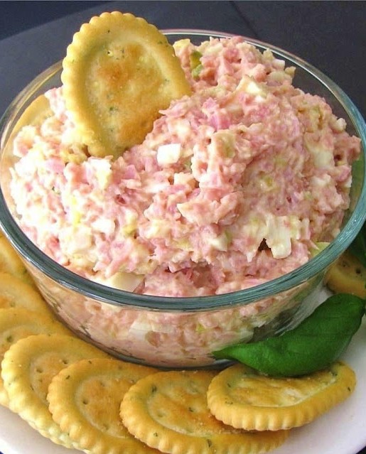 Ham salad with a tasty twist