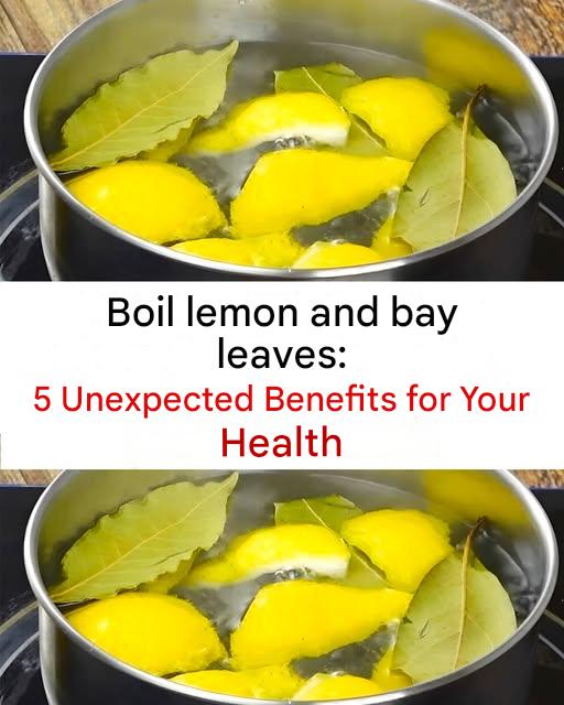 Boiling lemon with bay leaves: health benefits