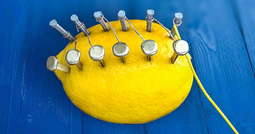 Why do you have to hammer nails into a lemon?