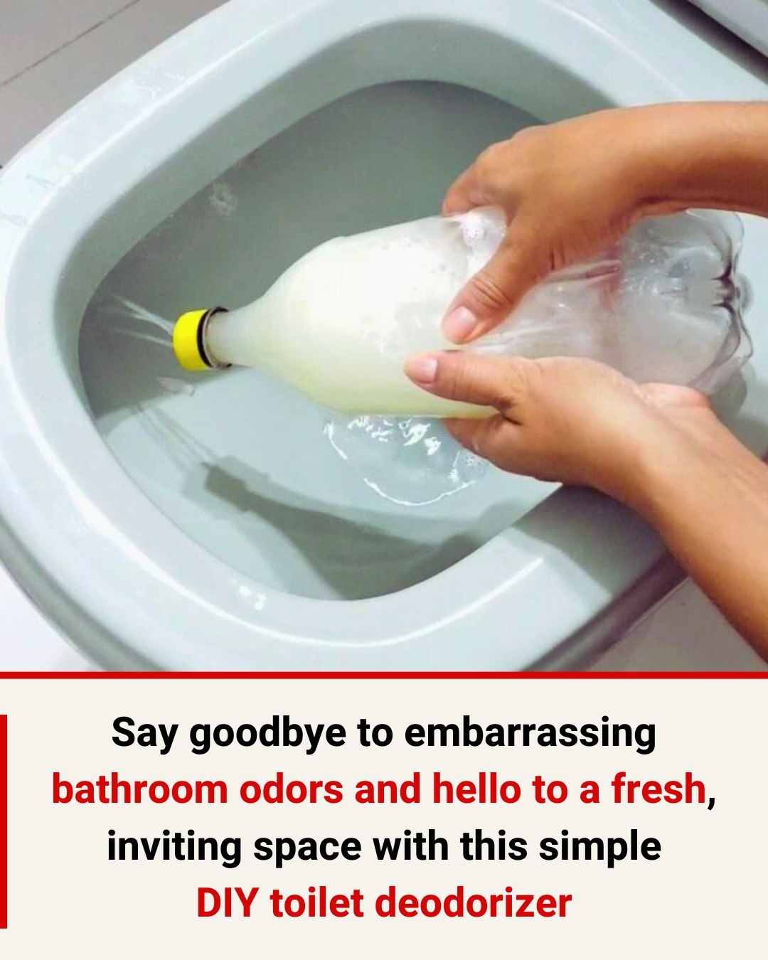 Say Goodbye to the Smell of Urine in Your Toilet Forever!