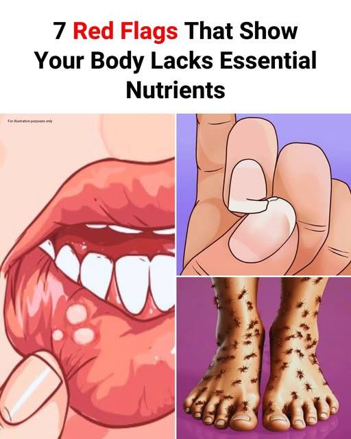 7 Red Flags That Show Your Body Lacks Essential Nutrients