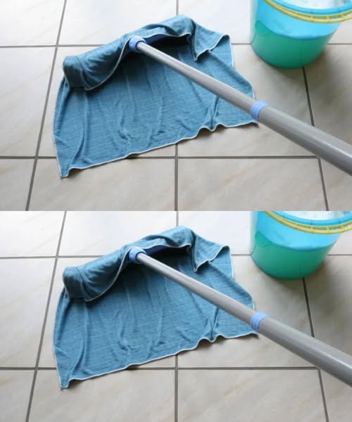 Make the floor shine and leave it smelling and like new with a simple trick