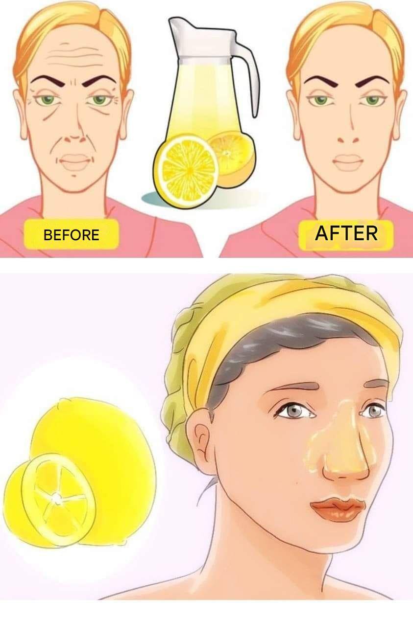 Lemon Trick to Eliminate Deep Facial Wrinkles