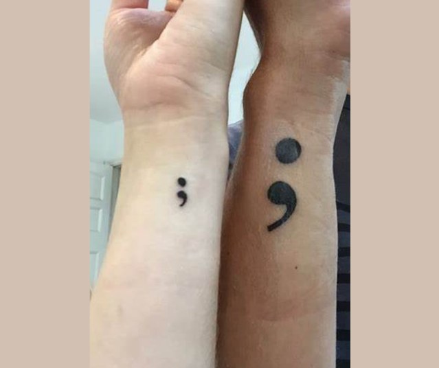 Discover the meaning of the semicolon tattoo?