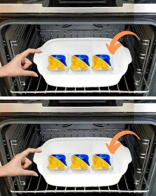 The trick to cleaning the oven “effortlessly”. Even burnt-on grease disappears