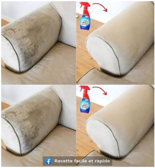 Give your sofa a new look in 5 minutes with the slipcover tip: no more stains