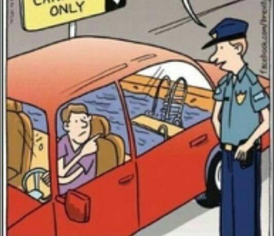 Joke of the day: An older woman gets pulled over for speeding