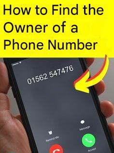 The Trick to Finding the Owner of a Phone Number for Free.