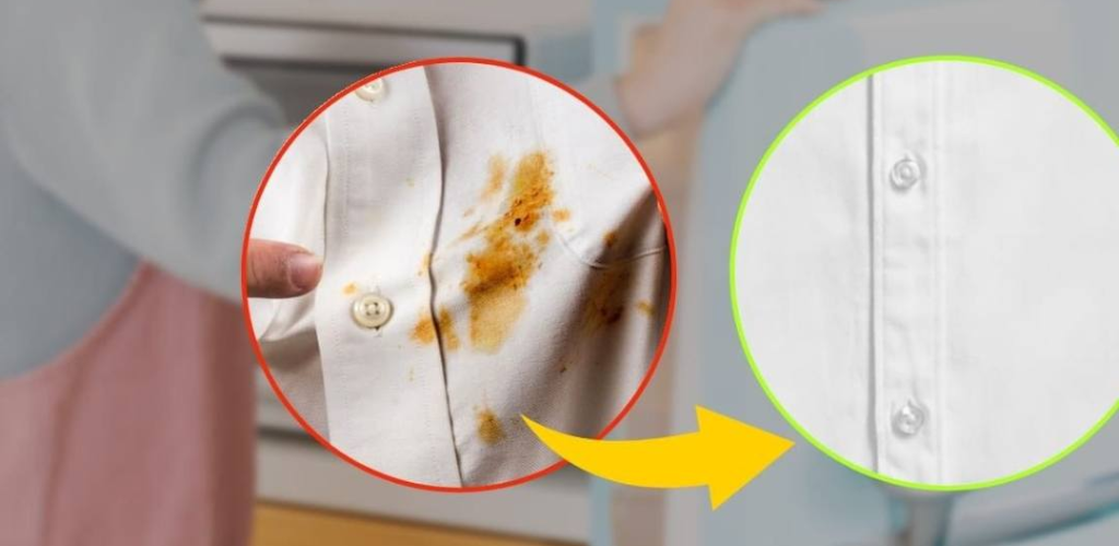 Sauce stains on clothes, grab this ingredient to fix them in a jiffy: it’s in the fridge