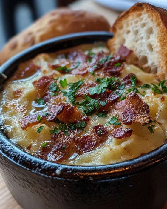 Creamy Potato and Bacon Soup