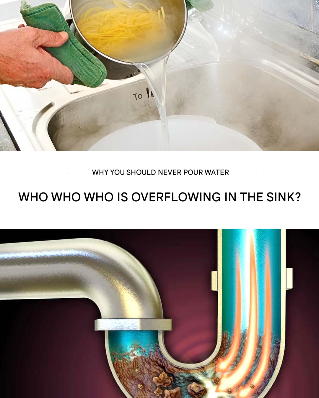 Why You Should Stop Pouring Boiling Water Down the Sink