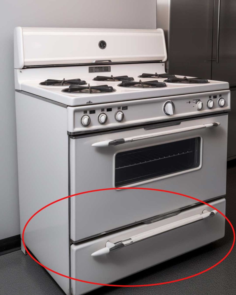 Did you know what the drawer under your stove is actually for? Most people don’t!