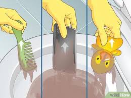 How to disinfect an object that fell into a dirty toilet