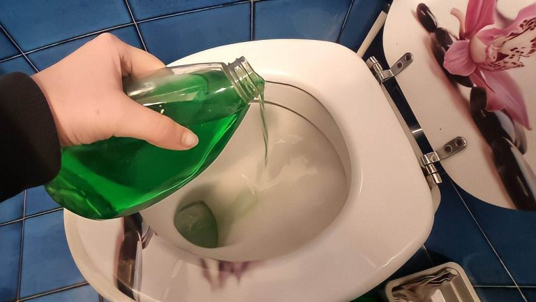 Toilets fresh and spotless for a week, even cleaners use them