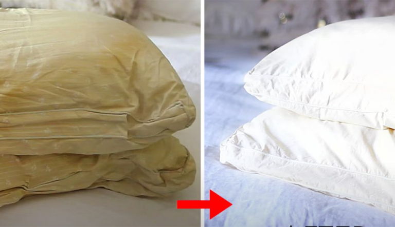 Home tricks: clean the yellow pillows without a washing machine, here’s how you can do it