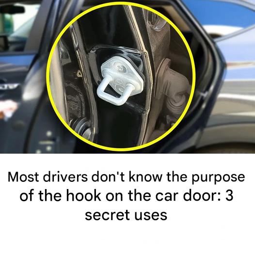 The hook on the car door: 3 unexpected uses