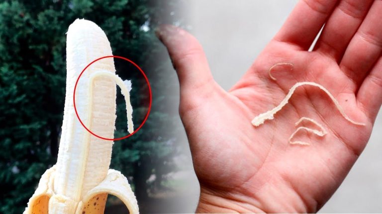 Why You Should Always Eat Those Weird Strings on Your Banana!