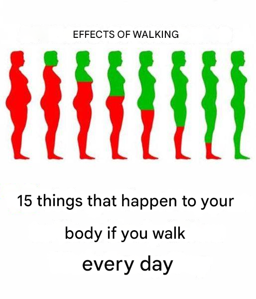 Effects of Daily Walking on Your Body: 15 Possible Results