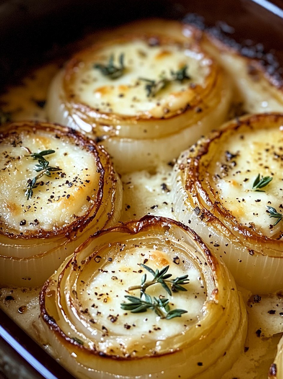 Creamy Baked Onions with Asiago Cheese: A Luxurious Side Dish