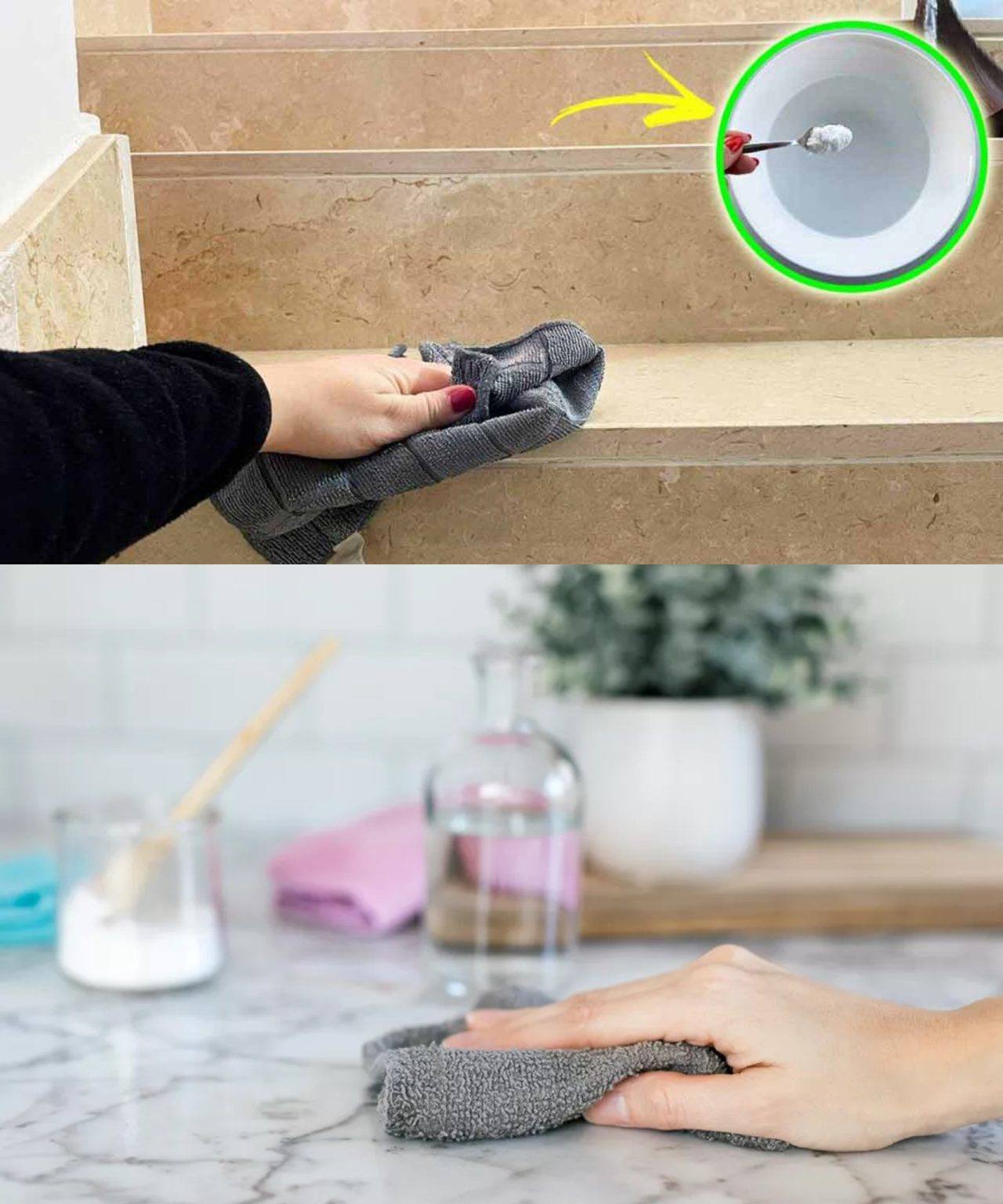 Clean marble stairs and remove stains: these simple methods can be enough!