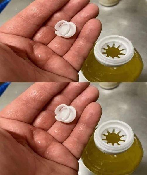 I always threw away the oil cap: a colleague explained to me what it was actually for.