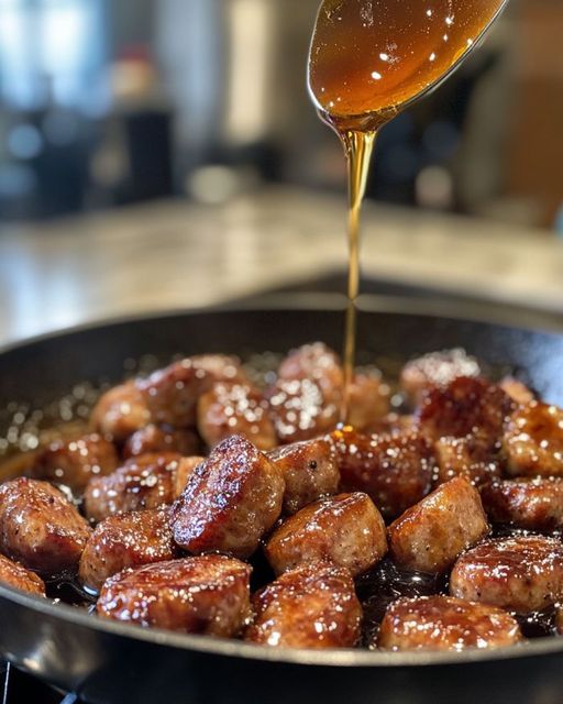 Sizzling Sausage Bites – A Sweet & Spicy 3-Ingredient Appetizer