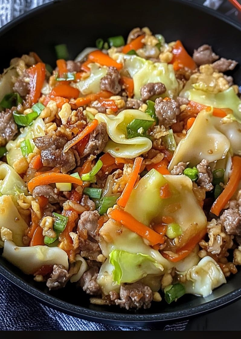 Egg Roll Stir Fry Delicious