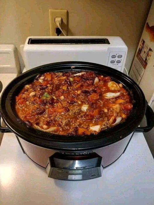 My Crockpot chili