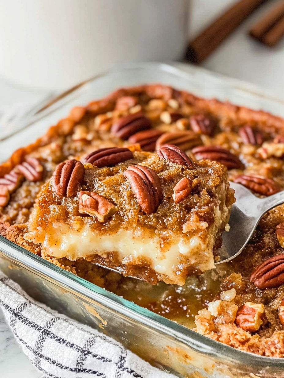 Pecan Pie Dump Cake