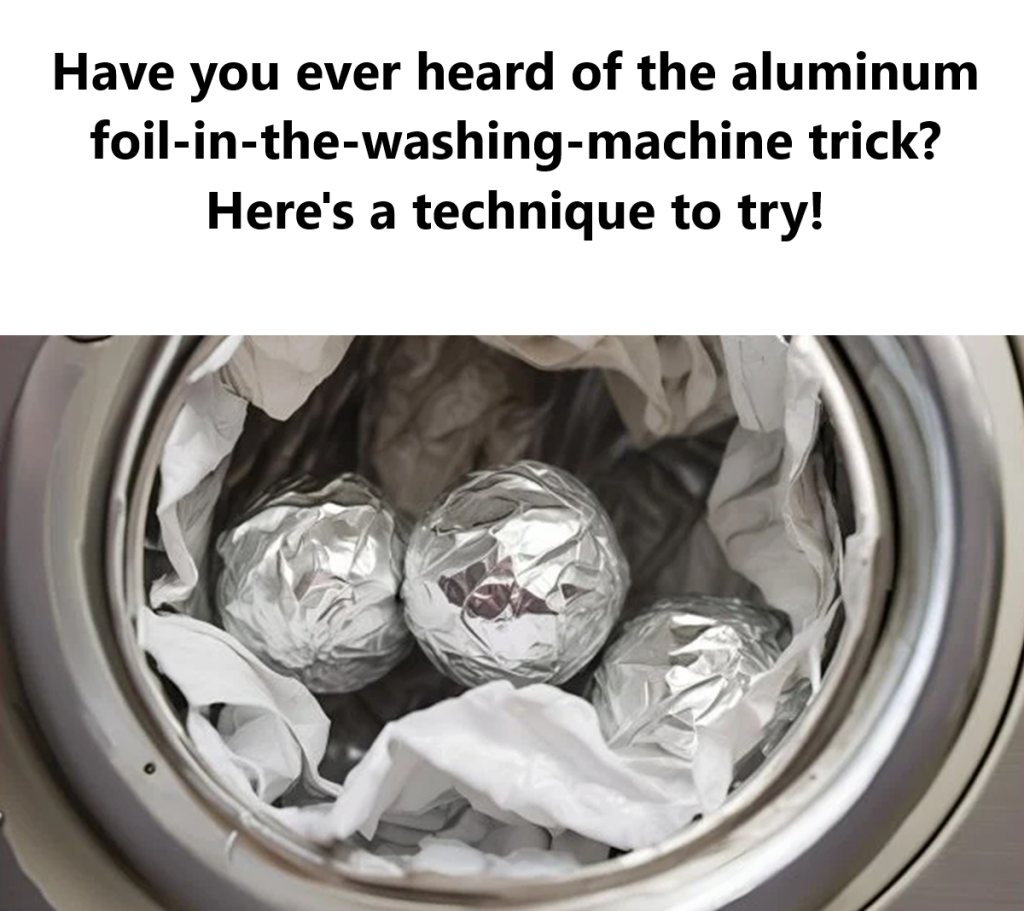 This Aluminum Foil Washing Machine Trick Leaves Clothes Looking Spectacular