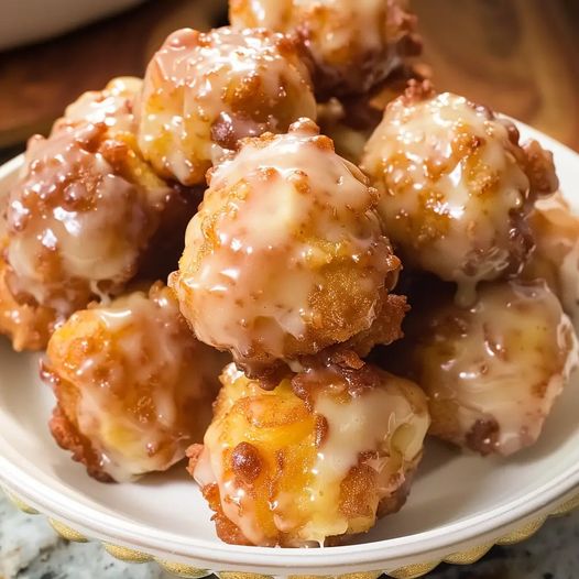 Apple Fritter Bites Recipe !!