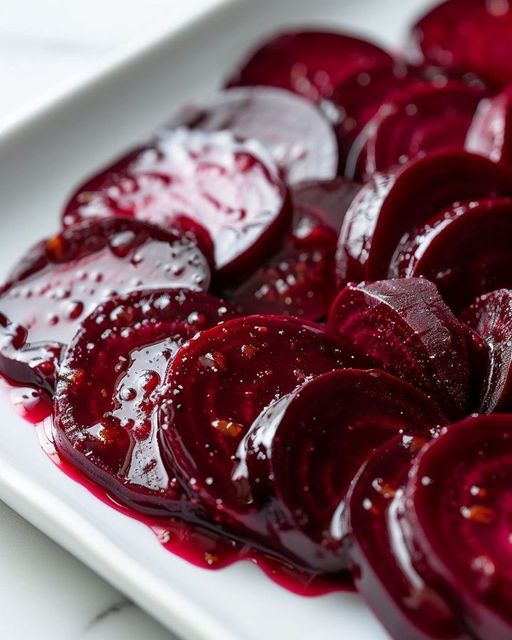 My hubby is not a beet lover, but he couldn’t resist this dish!