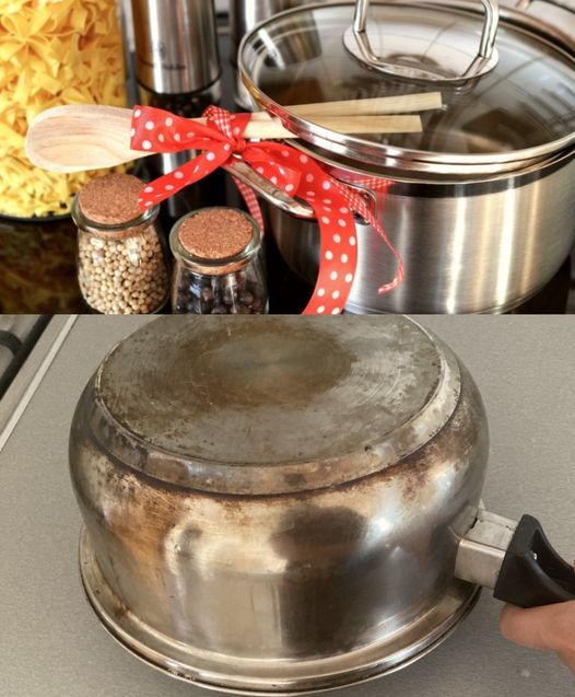 Simple Homemade Trick to Clean Burnt Pots and Pans: Grease and Stubborn Dirt Literally Disappear Before Your Eyes!