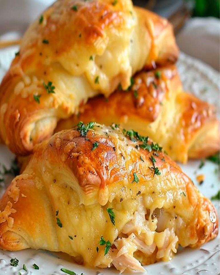 Chicken Stuffed Crescent Rolls
