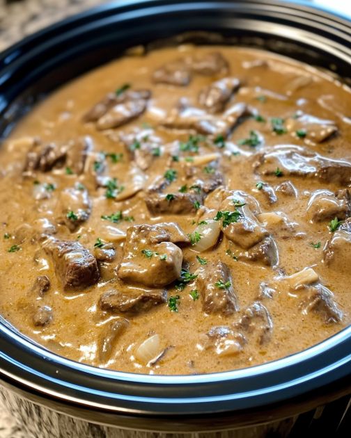 This is ‘Comfort in a Bowl.’ Only 4 ingredients, and every time I make it, they think it’s a gourmet masterpiece.