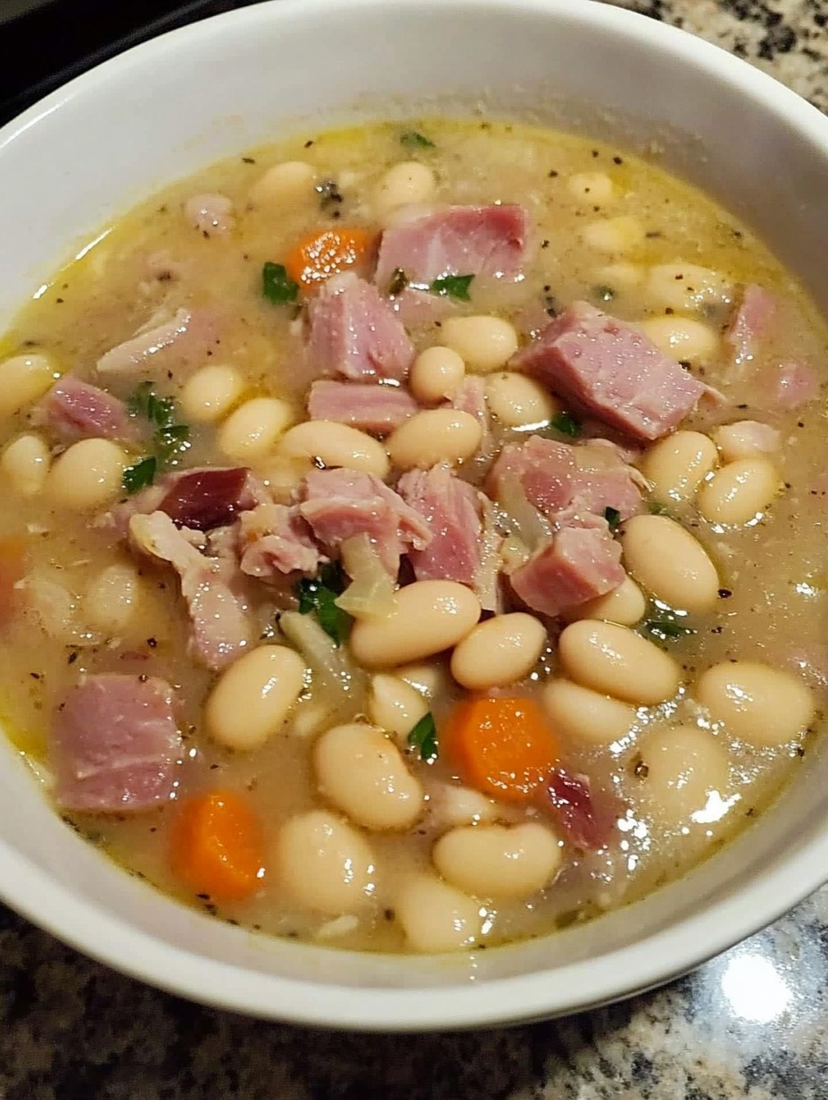 Hearty Ham and White Bean Soup: A Comforting Classic