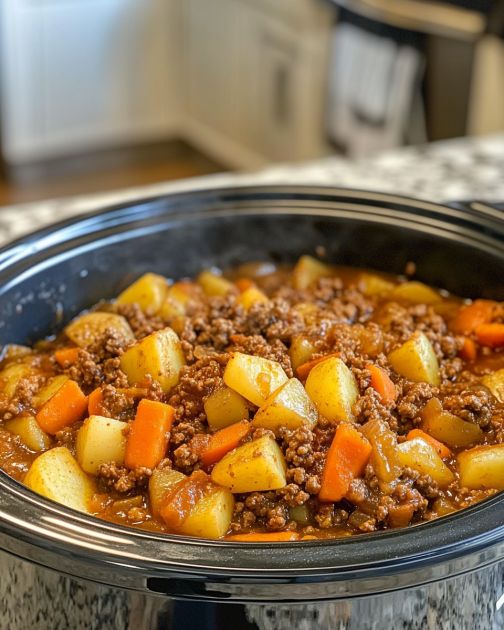 This is called Poor Man’s Stew but I feel so rich eating it!