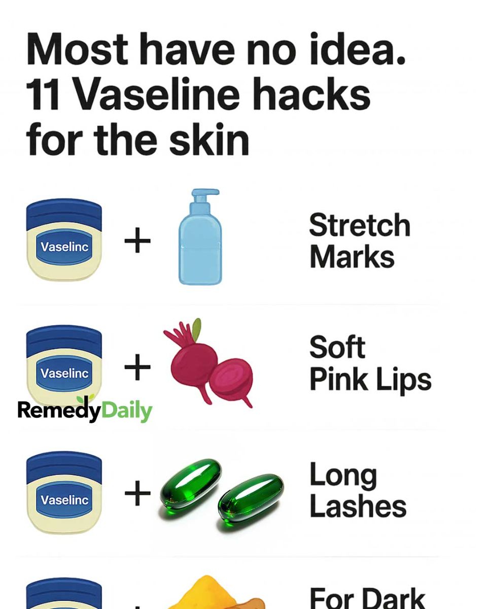 Most have no idea. 11 Vaseline hacks for the skin