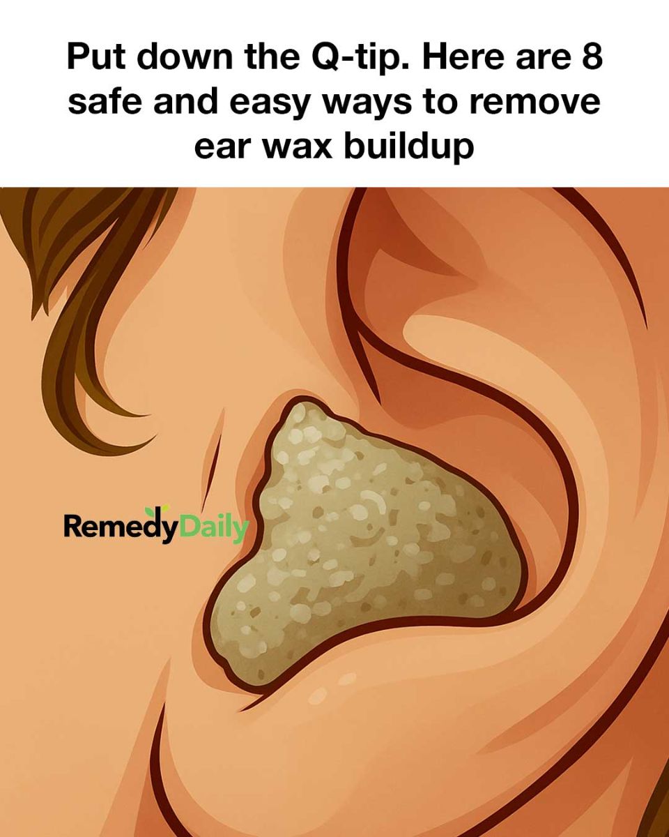 Put down the Q-tip. Here are 8 safe and easy ways to remove ear wax buildup