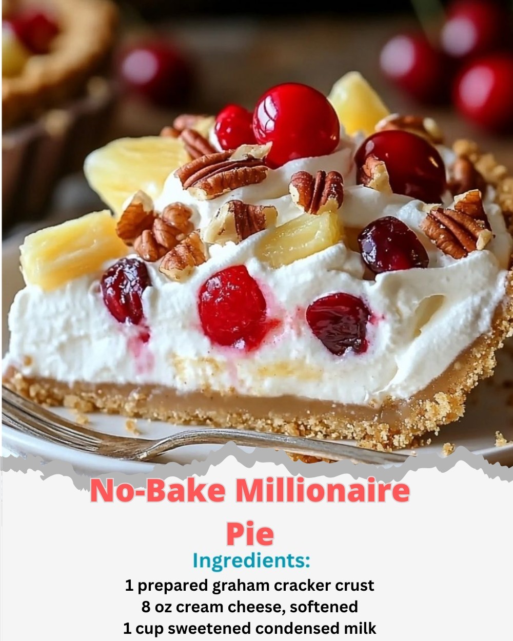 No-Bake Millionaire Pie